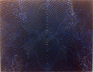 Daniel Hill, "Untitled 1" (2013), acrylic polymer emulsion on paper mounted on board, 11 x 14 7/8 in (click to enlarge)