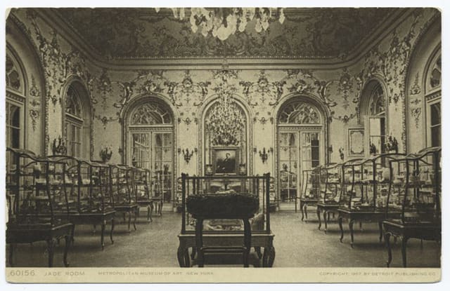 Jade Room of the Metropolitan Museum of Art, (ca. 1905-1915) (via New York Public Library)