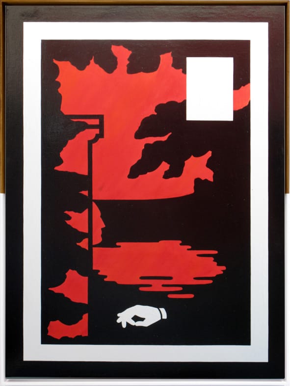 Thomas Jeppe, "Hand-Fist-Index (Mimetic Club #363)" 2013 (courtesy of Rawson Projects)