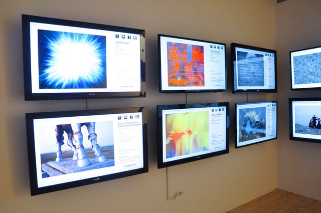 "Send Me the JPEG," installation view at Winkleman Gallery