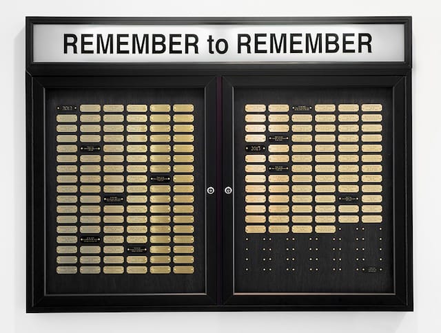 Cheryl Pope, "Remember to Remember" (2013)