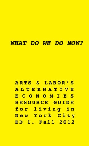 From cover of OWS Arts & Labor publication. Download the full publication here.
