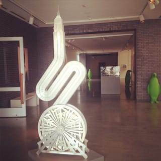 Galleries inside the 21c Museum Hotel (click to enlarge)