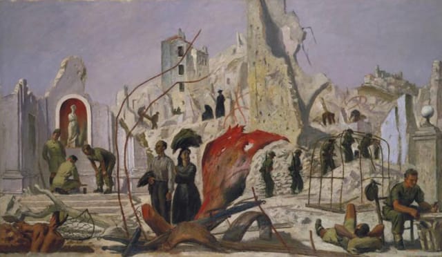 Henry Carr, "Liberation" (1944) (© IWM)
