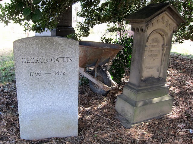 Grave of George Caitlin