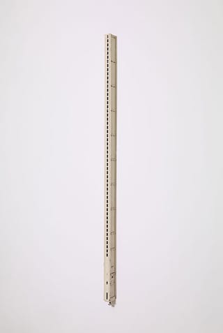 Cameron Rowland, "U66" (2013), steel with standard finish, 66 x 2 1/2 x 2 in (click to enlarge)
