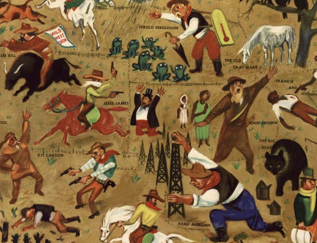 Map of American Folklore