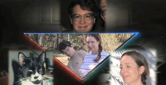 Jill Pangallo, still from the video "Against All Odds: Nancy & Steve" (2013)