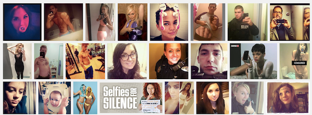 Today's internet selfie temperature a Google Image keyword search of "selfies" yields this result