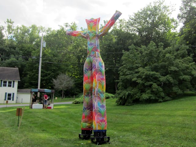 Whacks (a collaboration between Amanda White and Brinton Jaecks), "M.A.R.D.I.", poly micro suede, 2 fans