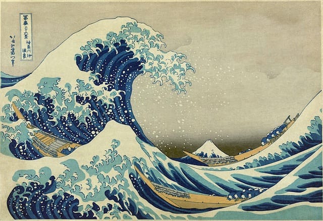 Hokusai's The Great Wave Off Kanagawa
