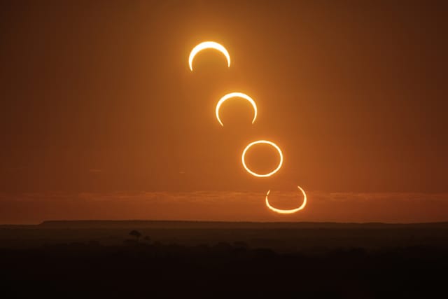 Ring of Fire Sequence © Jia Hao Highly Commended - Our Solar System Category