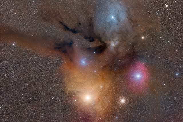 Rho Ophiuchi and Antares Nebulae © Tom O’Donoghue Runner up - Deep Space Category