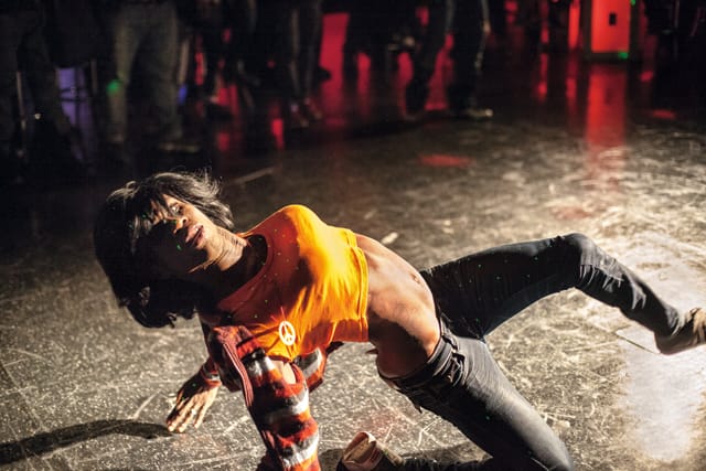 Vogue dance battle at La Escuelita, Manhattan, 2012