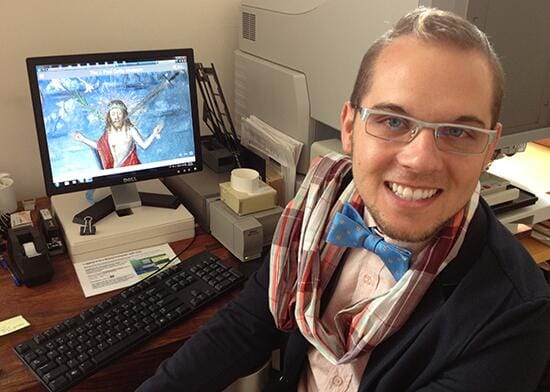 Getty curator Bryan Keene was one of the many curators taking part in today's #AskaCurator day on Twitter. (image via @GettyMuseum)