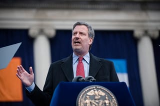 Bill de Blasio (via Bill de Blasio on Flickr)