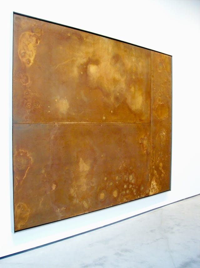 Matthew Day Jackson, “Nearside (rust)”