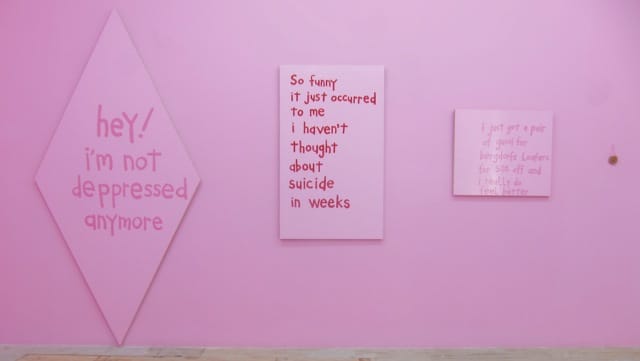 Installation view, courtesy of Invisible Exports