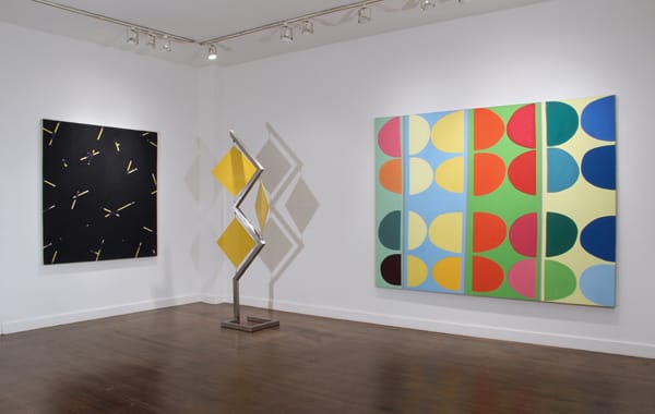 Against Nature: Hard Edge Abstraction. Installation shot. Courtesy of Graham.