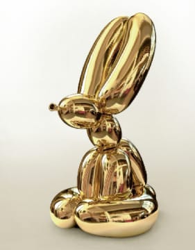 Award specially designed by artist Jeff Koons in 2009 for the annual National Arts Awards. (Courtesy of Americans for the Arts)