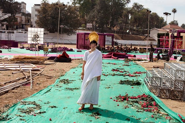 Christine Rogers, "Laura After the Wedding (Mount Abu)" (2013)