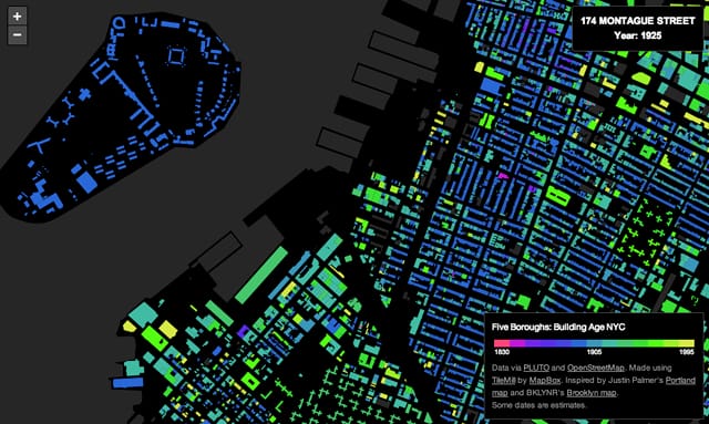 Governors Island and the shoreline of Brooklyn