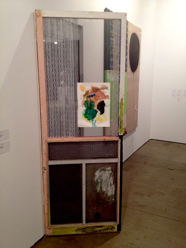 Tameka Norris, "Untitled, Door" (2013), 81 x 29.75 x 1.875 inches @ Lombard Freid Gallery