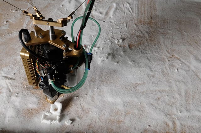 Jonathan Schipper, salt sculpture (via pierogi2000.com)