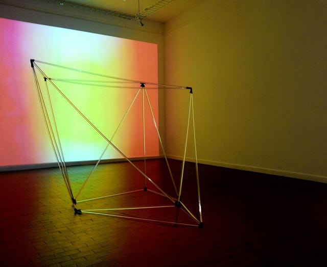 Anne Senstad, "UNIVERSALS," installation view in "Metamorphoses of the Virtual - 100 Years of Art and Freedom" at Officina delle Zattere, Venice (all photos courtesy the artist)