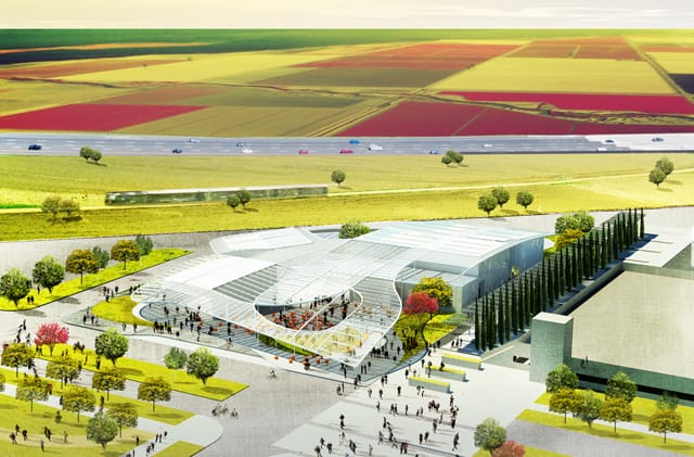 UC Davis Museum rendering by SO-IL (via Jan Shrem and Maria Manetti Shrem Museum of Art)