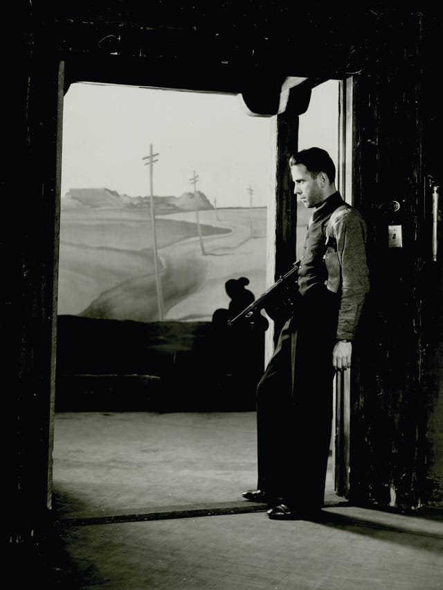 Humphrey Bogart in The Petrified Forest, 1935 Credit: The New York Public Library for the Performing Arts, Vandamm Theatrical Photograph Collection, Billy Rose Theatre Division