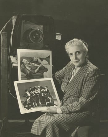 Florence Vandamm, photographed by Joseph Costa, 1960 Credit: The New York Public Library for the Performing Arts, Vandamm Theatrical Photograph Collection, Billy Rose Theatre Division