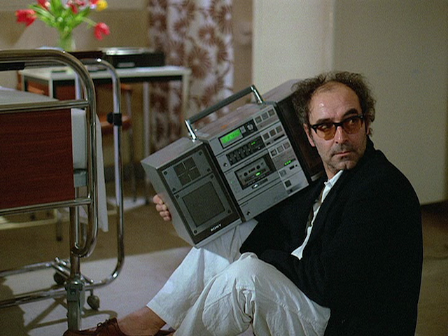 Godard playing the institutionalized Oncle Jeannot in "Prénom Carmen"