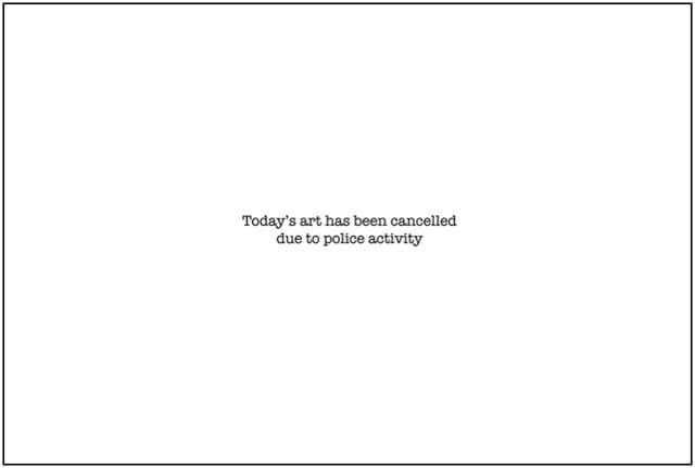 Today's post on Banksy.co.uk regarding a new art work in NYC (via banksy.co.uk)