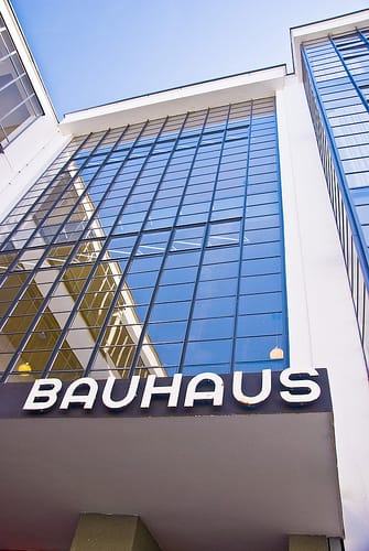 Bauhaus in Dessau (photograph by Stephanie Gläser/Flickr user)