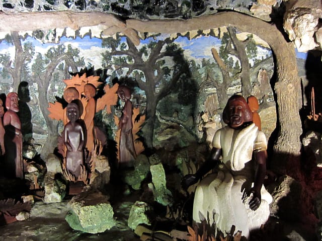 Crystal Shrine Grotto at Memorial Park Cemetery