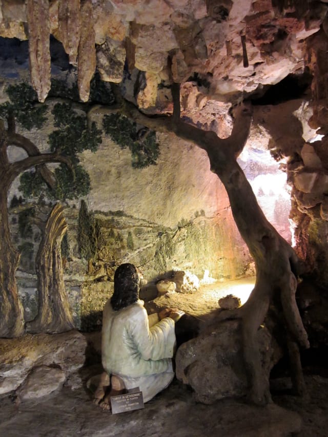 Crystal Shrine Grotto at Memorial Park Cemetery