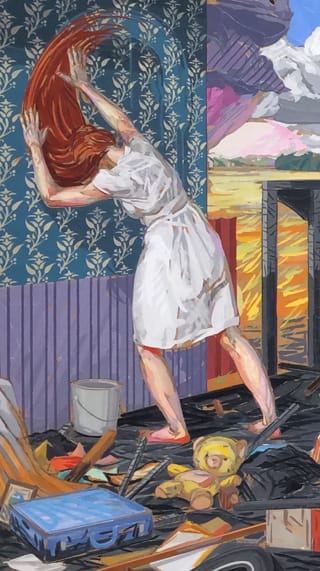 Detail of Brian Adam Douglas, "A Sort of Homecoming" (2011)