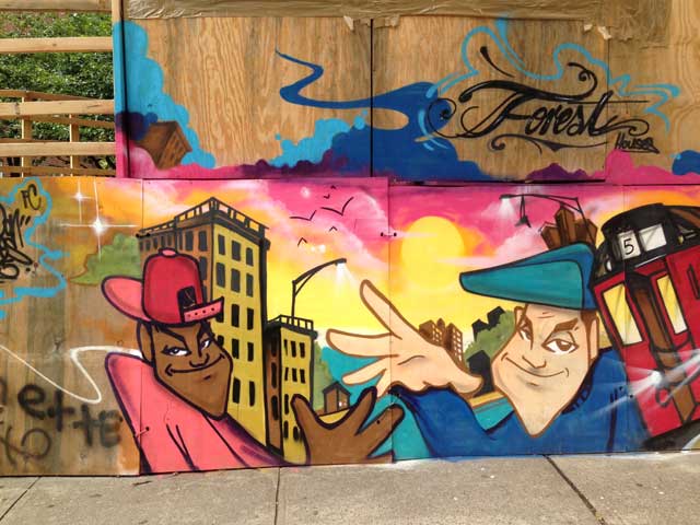 (photo by the author for Hyperallergic)