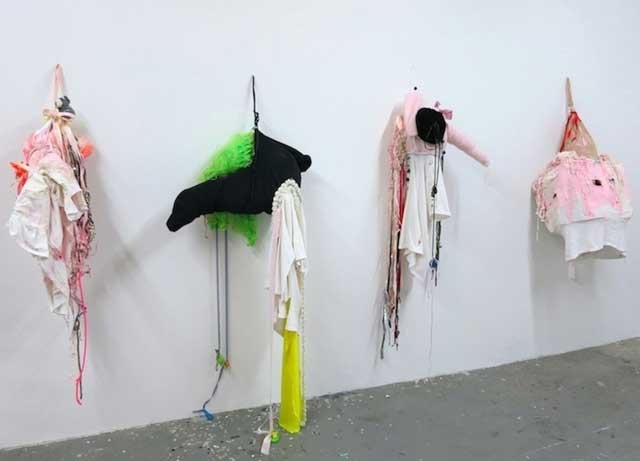 Katya Grokhovsky, "The Lovely Immigrants" (2013), mixed media (all photos courtesy Katya Grokhovsky)