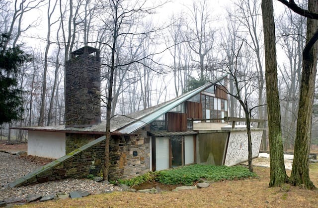 Country: United States Site: George Nakashima House and Woodworker Complex Caption: Arts Building – Exterior View Image Date: 1/11/2008 Photographer: Paul Warchol/World Monuments Fund Provenance: 2014 Watch Nomination Original: from Sharefile
