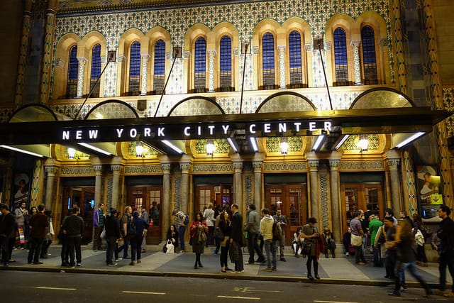 New York City Center, an Archtober Building of the Day (photograph by Scott Beale/Flickr user)