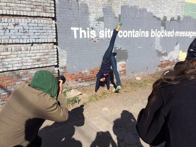 This site contains messages blocked by handstands. 