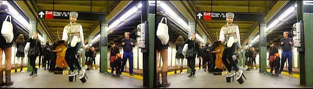 Bedford Avenue Subway by Carlton Bright