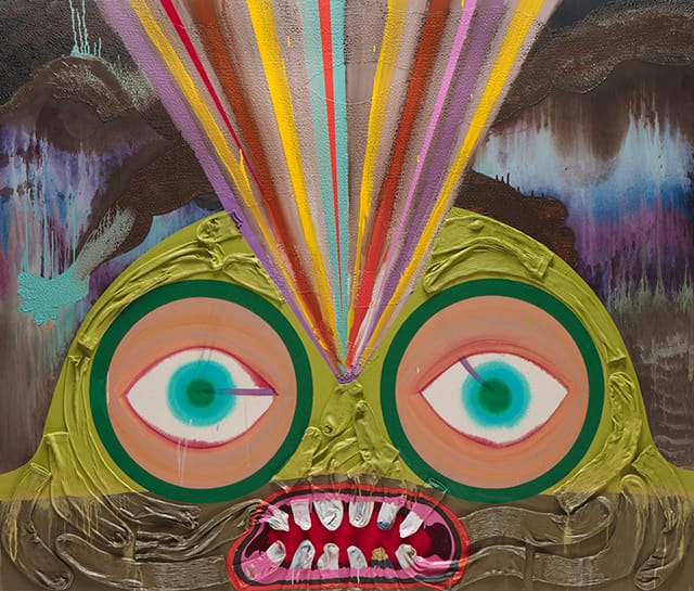 Aaron Johnson, "Blitz Head" (all images courtesy the artist)