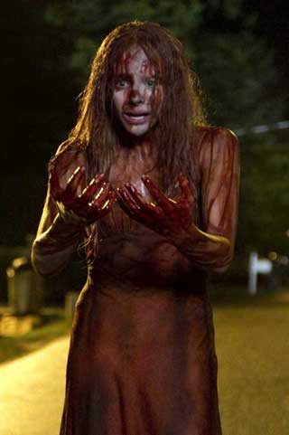 Film still from Kimberly Peirce's "Carrie" (© Screen Gems) (via aceshowbiz.com) (click to enlarge)