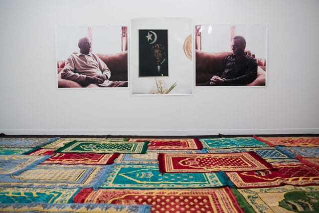 Clifford Owens, "Dad" (courtesy the artist) (photo by Whitney Browne and Third Streaming, NY)