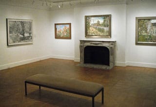 Work by Stanley Lewis on view in "See It Loud" (click to enlarge)