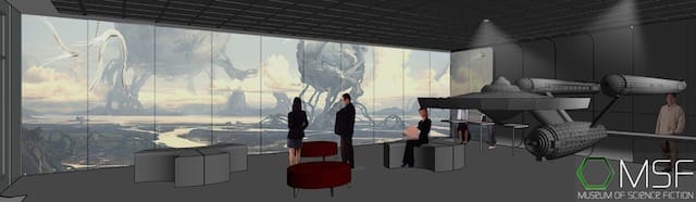 Preview museum architectural rendering by Imarchination