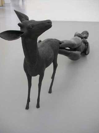 Kiki Smith, "Born" (click to enlarge)